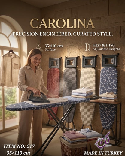 Carolina Ironing Board - 33x110cm press area