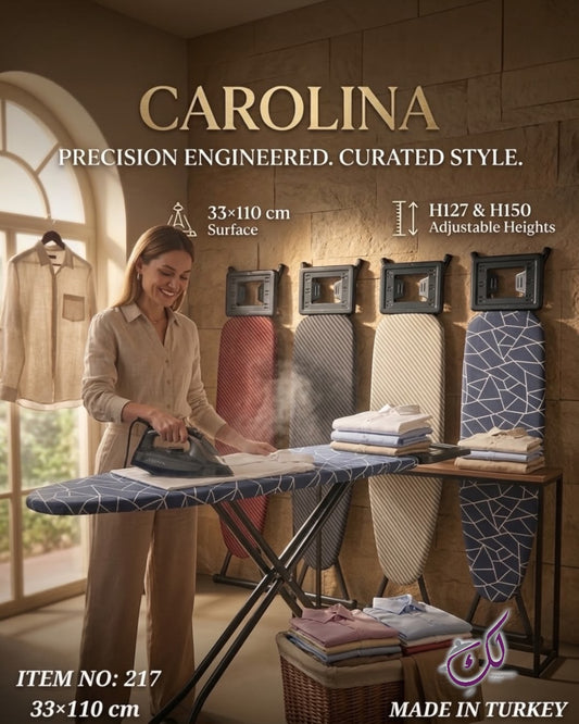 Carolina Ironing Board - 33x110cm press area