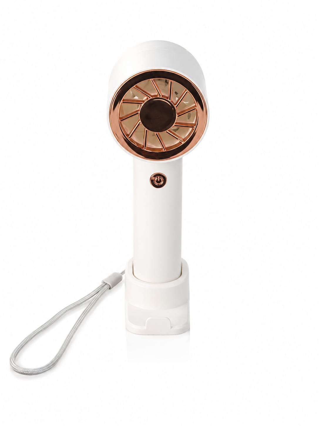 PORTABLE RECHARGEABLE MINI FAN WHITE