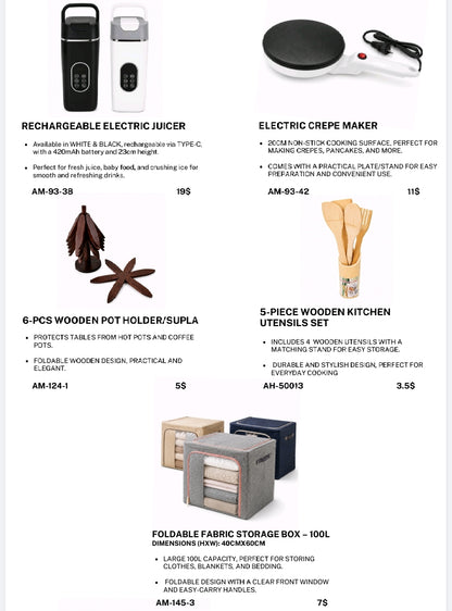 Rechargeable Electric Juicer-420ml