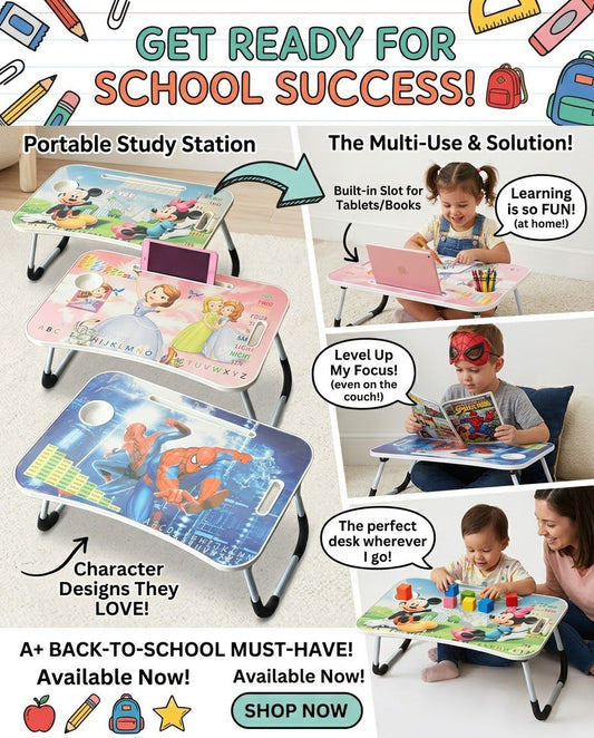 KIDS LAPTOP TABLE