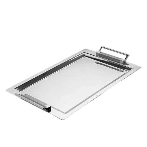 Bench Silver Serving Tray