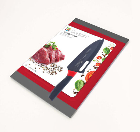 Cutting Board & Knives Set (Meat)