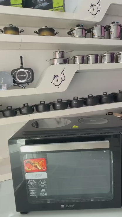 فرن كهربائي دورش مع موقد – 48 لتر