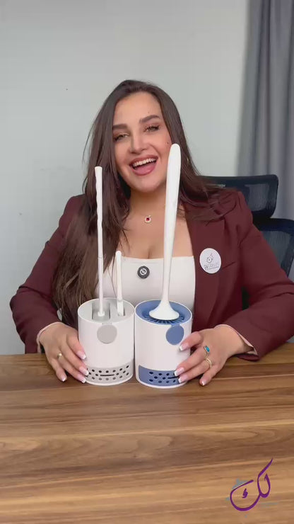 Round Toilet Brush Set