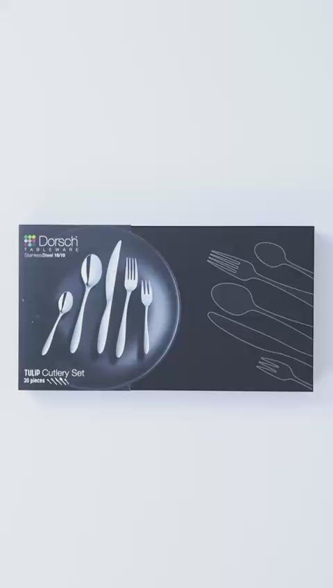 Dorsch Tulip Cutlery Set - 30Pcs
