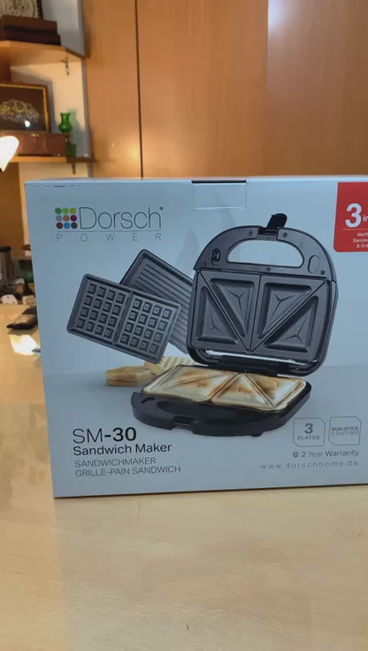 صانعة الساندويش والوافل من دورش SM-30