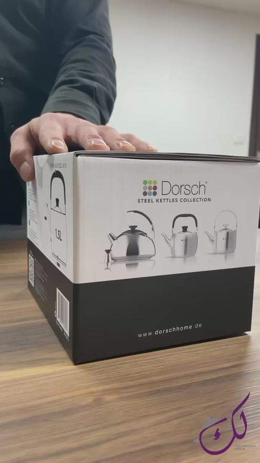 Dorsch Stainless Steel Tea & Maté Kettle – 1.5L